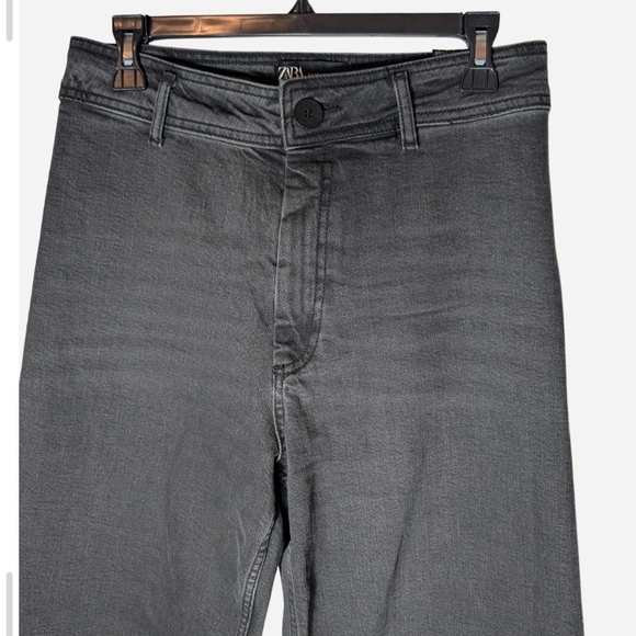 Pre-owned Black Wide-Leg Jeans - Picture 3 of 8